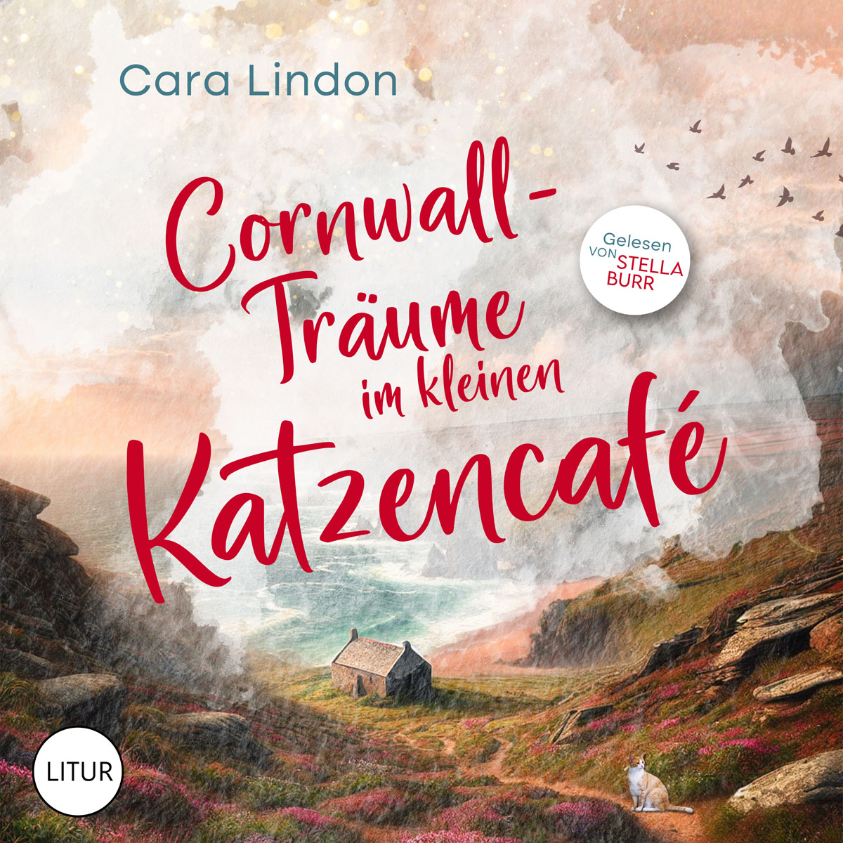 Cover des Hörbuchs „Cornwall-Träume im kleinen Katzencafé“